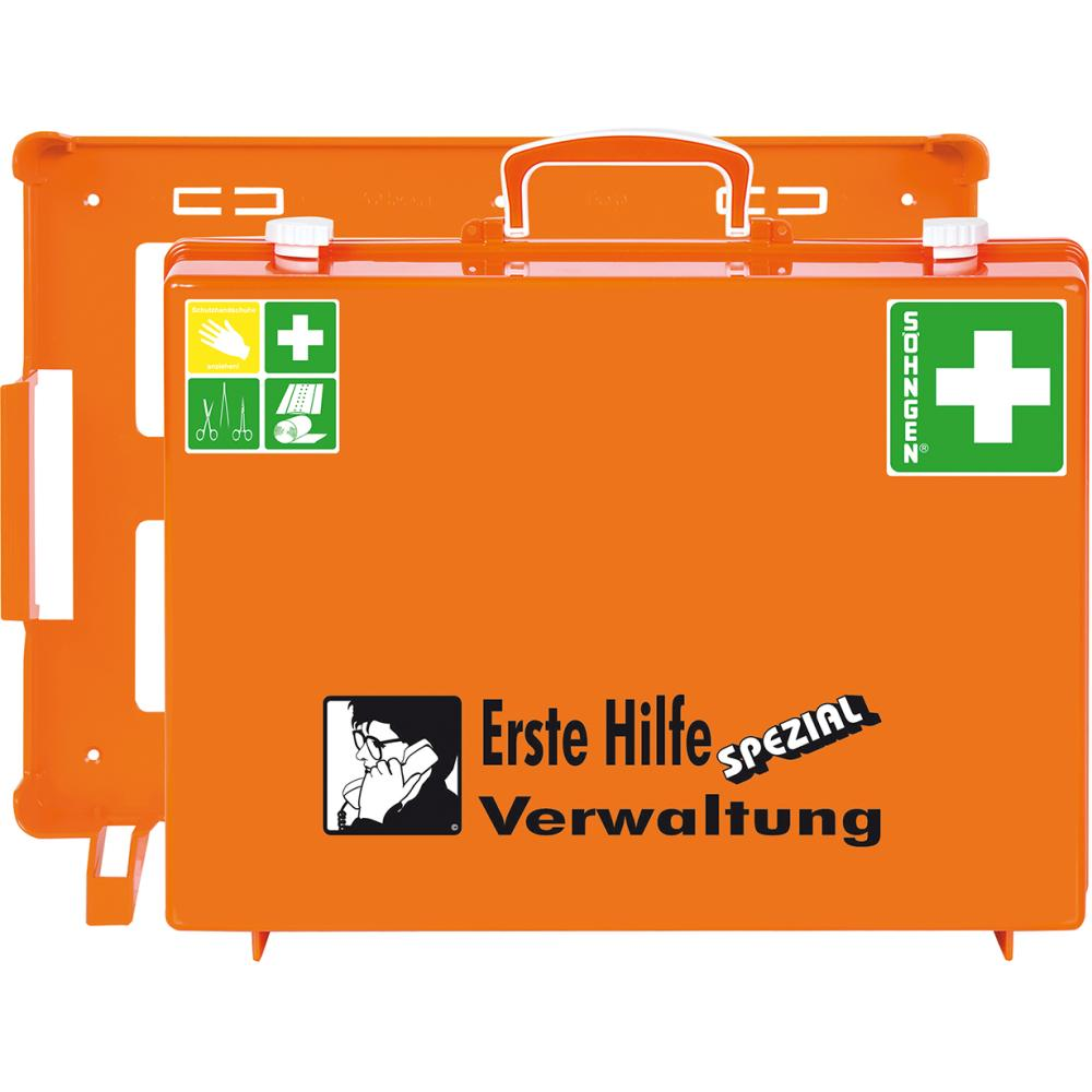 Erste-Hilfe-Koffer Spezial Erste Hilfe-Koffer MT-CD Verwaltung orange