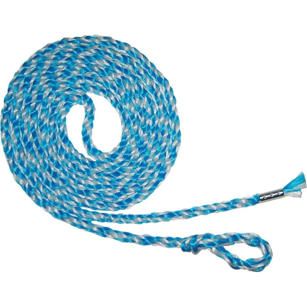 Polypropylen-Bindestrick Ø 8mm 250cm lang blau/weiß