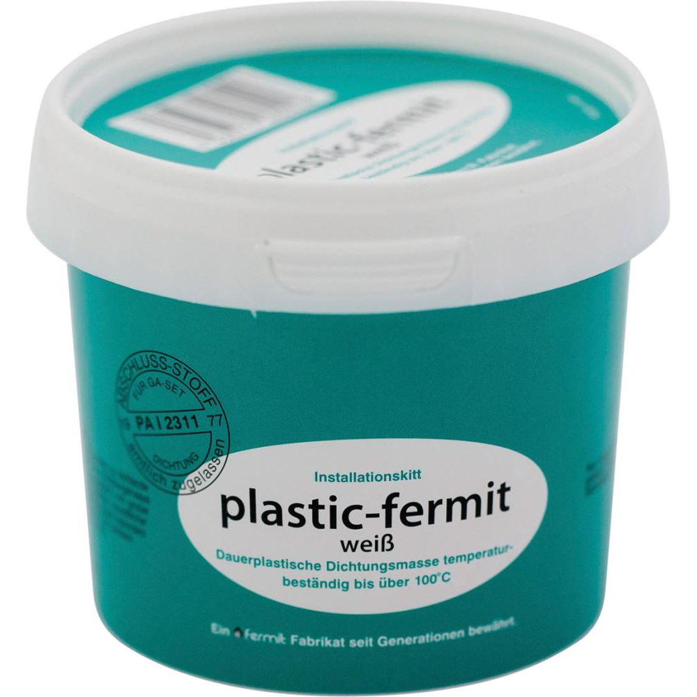 Dichtungsmasse plastic-fermit plastik- fermit, weiß, 1/4 kg-Dose