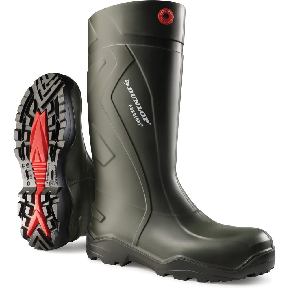 Sicherheitsstiefel Purofort+ full safety, S5 CI SRC, grün Stiefel Dunlop S5CI+,Gr.43