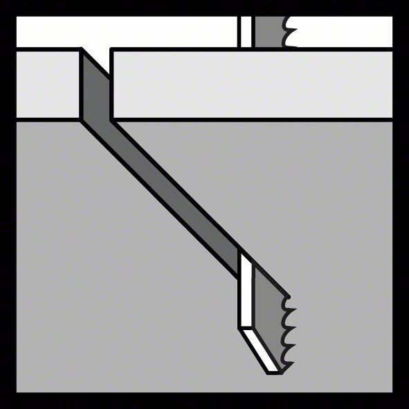 Bosch Stichsägeblatt T 127 D Special for Alu, 3er-Pack