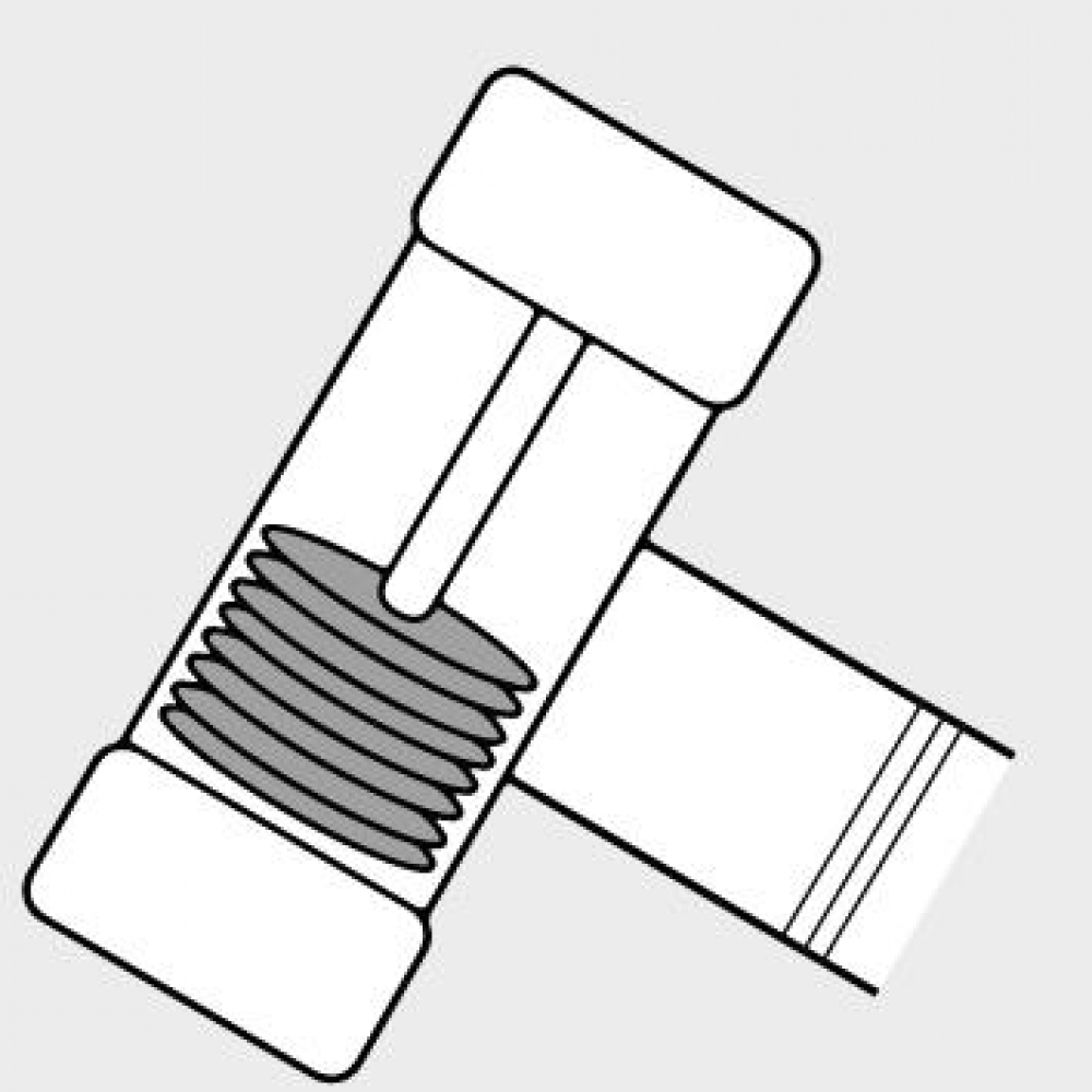 Schonhammer PB 303 mit Glasfaserstiel rückschlagfrei 22mm Swiss Tools