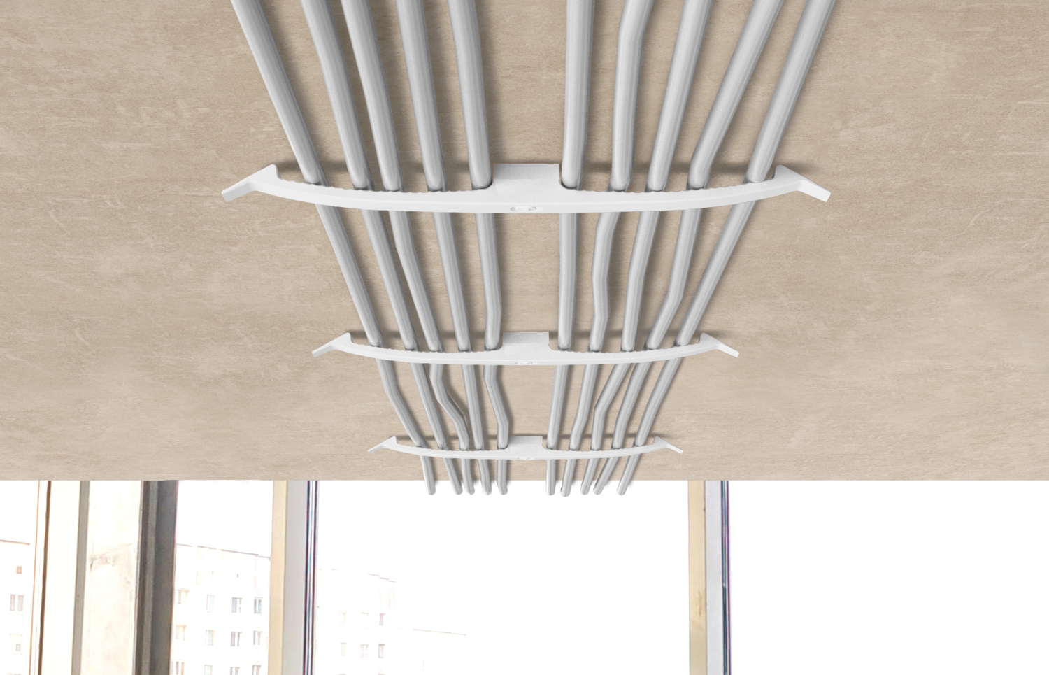 Fischer KB N 8. Der flache Kabelbügel für die platzsparende Kabelbefestigung