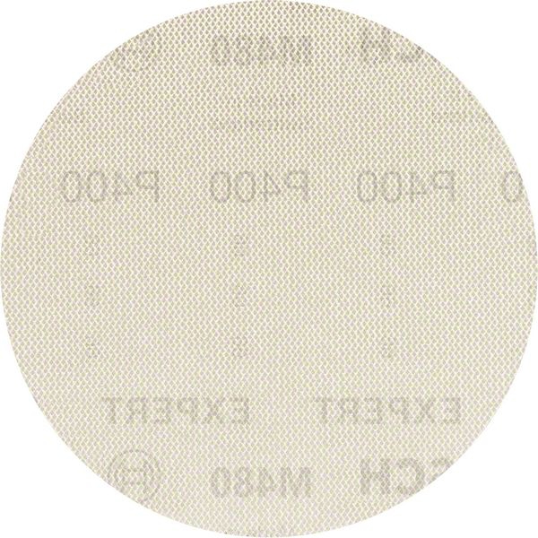 Bosch EXPERT M480 Schleifnetz für Exzenterschleifer, 125 mm, K 400, 50 Stück