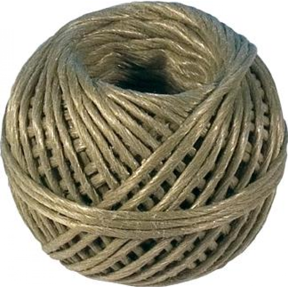 Packschnur 2,5mm x 100m hanffarbig auf Spule PÖSAMO