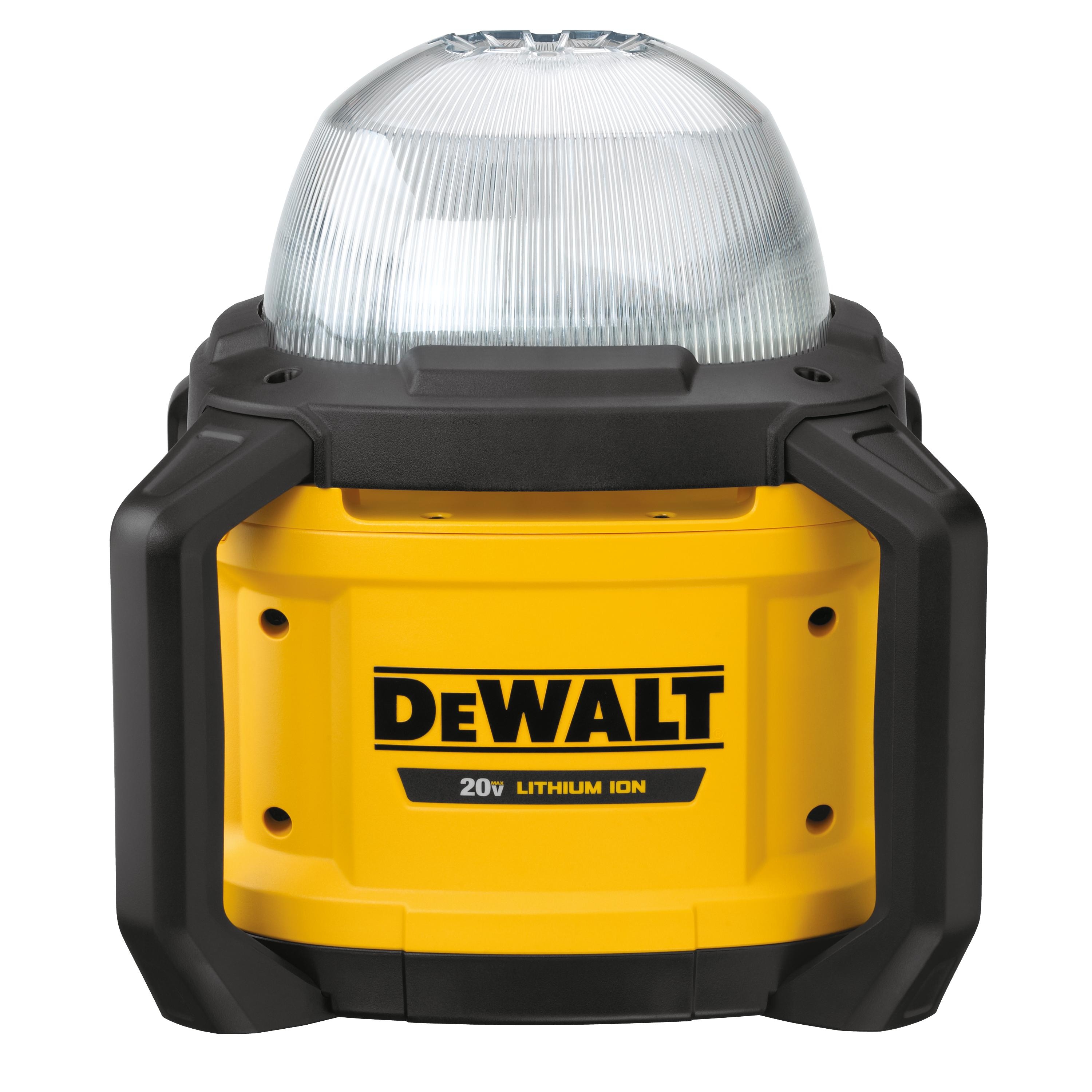 Dewalt DCL074-XJ,  Akku-Baustellenstrahler, 18V (Basisv.), Akku-LED-Baustellenstrahler (bis 5.000 Lumen) für alle 18 Volt XR- und XR-Flexvolt-Akkus