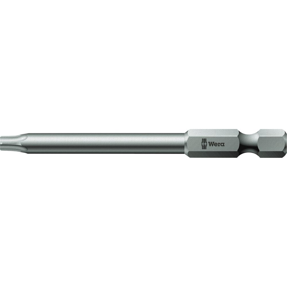 Bit 1/4" für TORX-Schrauben, Nr. 867/4 Z zähhart DIN 3126 E6,3 T27x50mm Wera