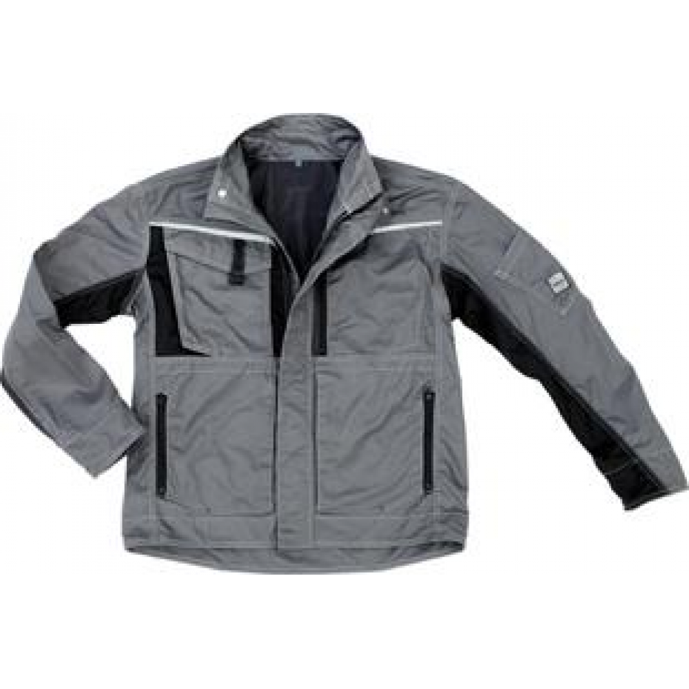Arbeitsjacke CHAMP Gr, 2XL. grau/schwarz, Excess