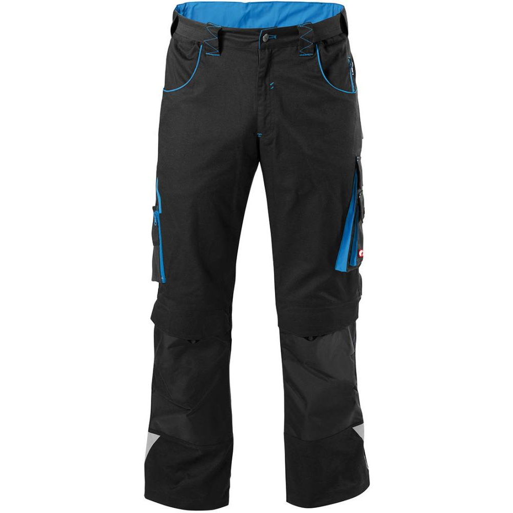 Bundhose twenty-four FORTIS H-Bundhose 24, schwarz/türkis, Gr. 30