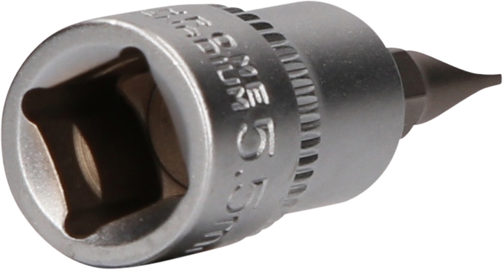 Brilliant Tools  3/8" Schlitz Bit-Stecknuss, 0,8 x 5,5 mm