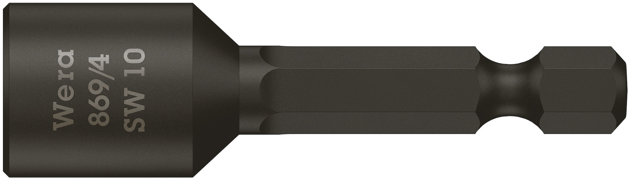 WERA  869/4 Steckschlüsseleinsätze, 8 x 65 mm