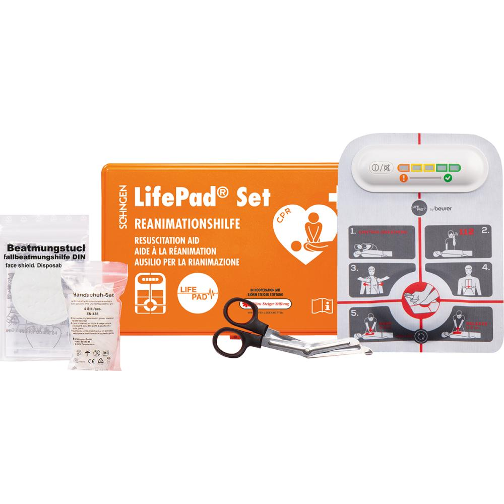 Reanimationshilfe Life Pad für Ersthelfer bei Herzstilland