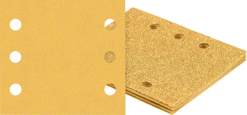 Bosch EXPERT C470 Schleifpapier, 115 x 107 mm, K 120, 50 Stück