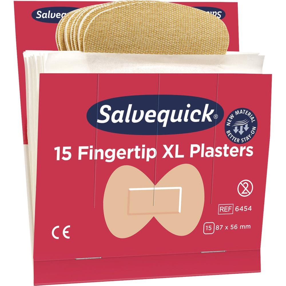 Nachfüllpackungen Salvequick 6x15PFingerspitzen extra groß