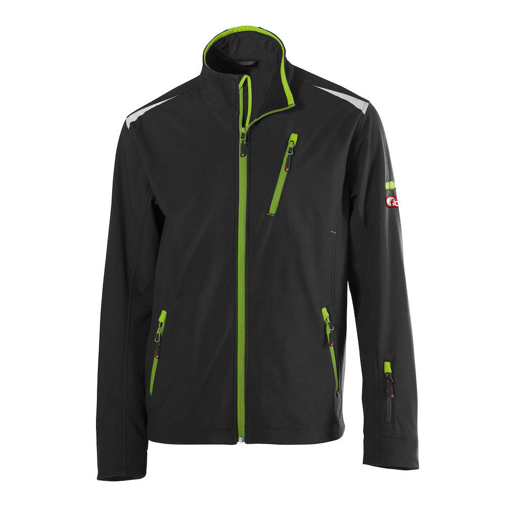 Softshelljacke twenty-four FORTIS Herren Jacke 24, /limegreen, Gr. XXL