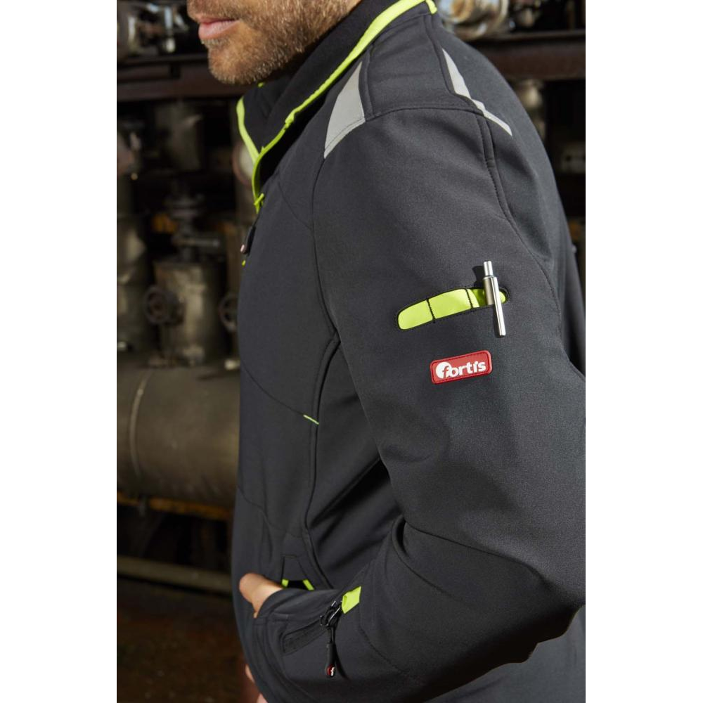 Herren Jacke Gr.3XL blau/schwarz FORTIS4, blau/schwarz Gr.3XL