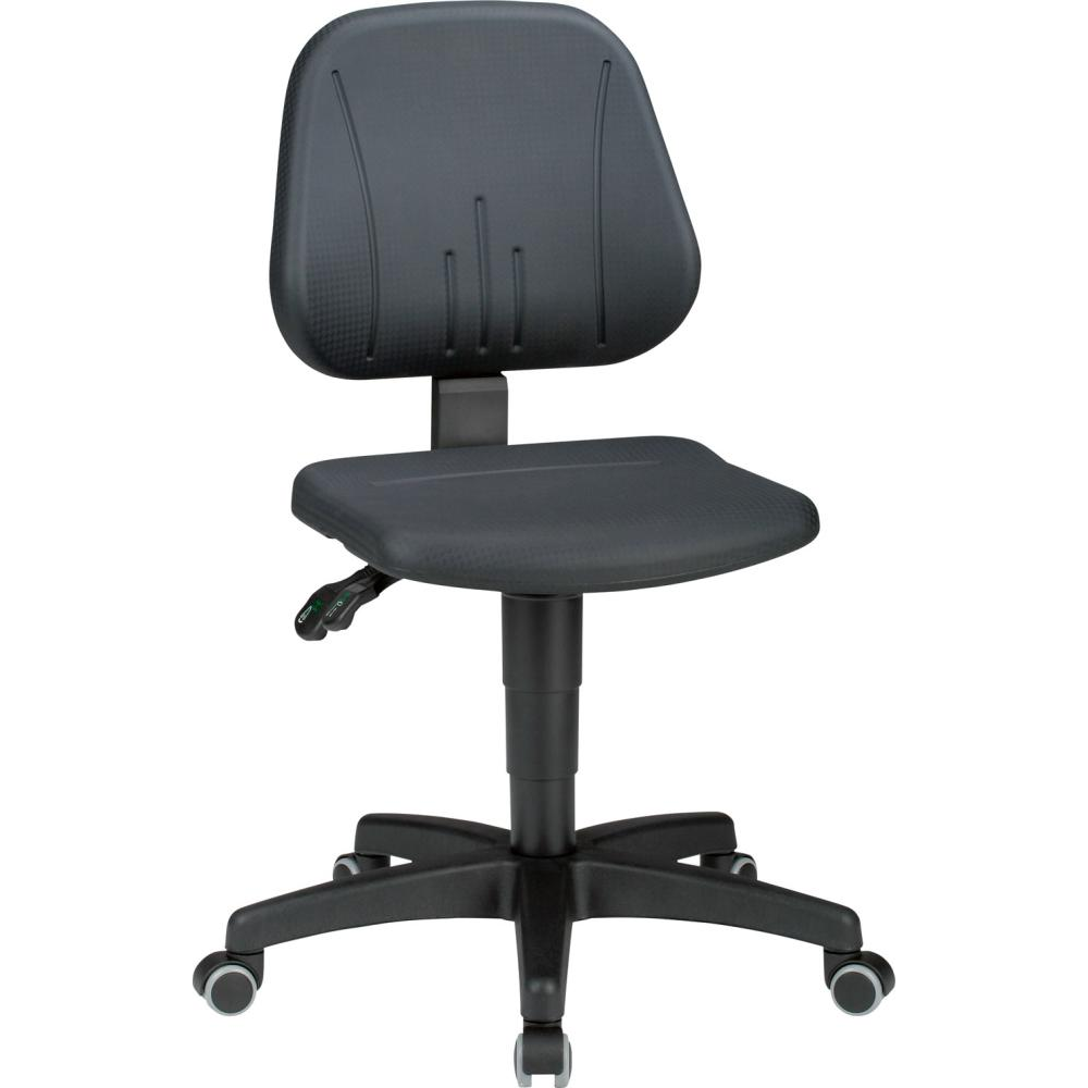 Arbeitsstuhl Modell Unitec 2 Bimos 9653-2000 Sitzhöhe 440-620 mm mit Rollen, Integral