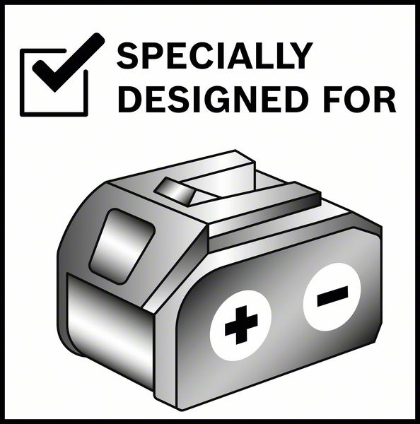 Bosch Akku-Kreissägeblatt Expert for Aluminium, 120 x 1,8/1,2 x 20, 42 Zähne