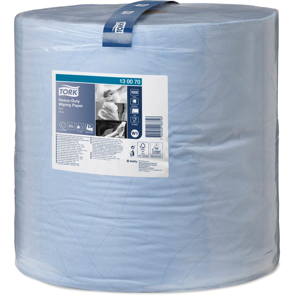 Papierwischtuch W1, extrastark Tork Advance 430 Wisch- tuch blau 2lag