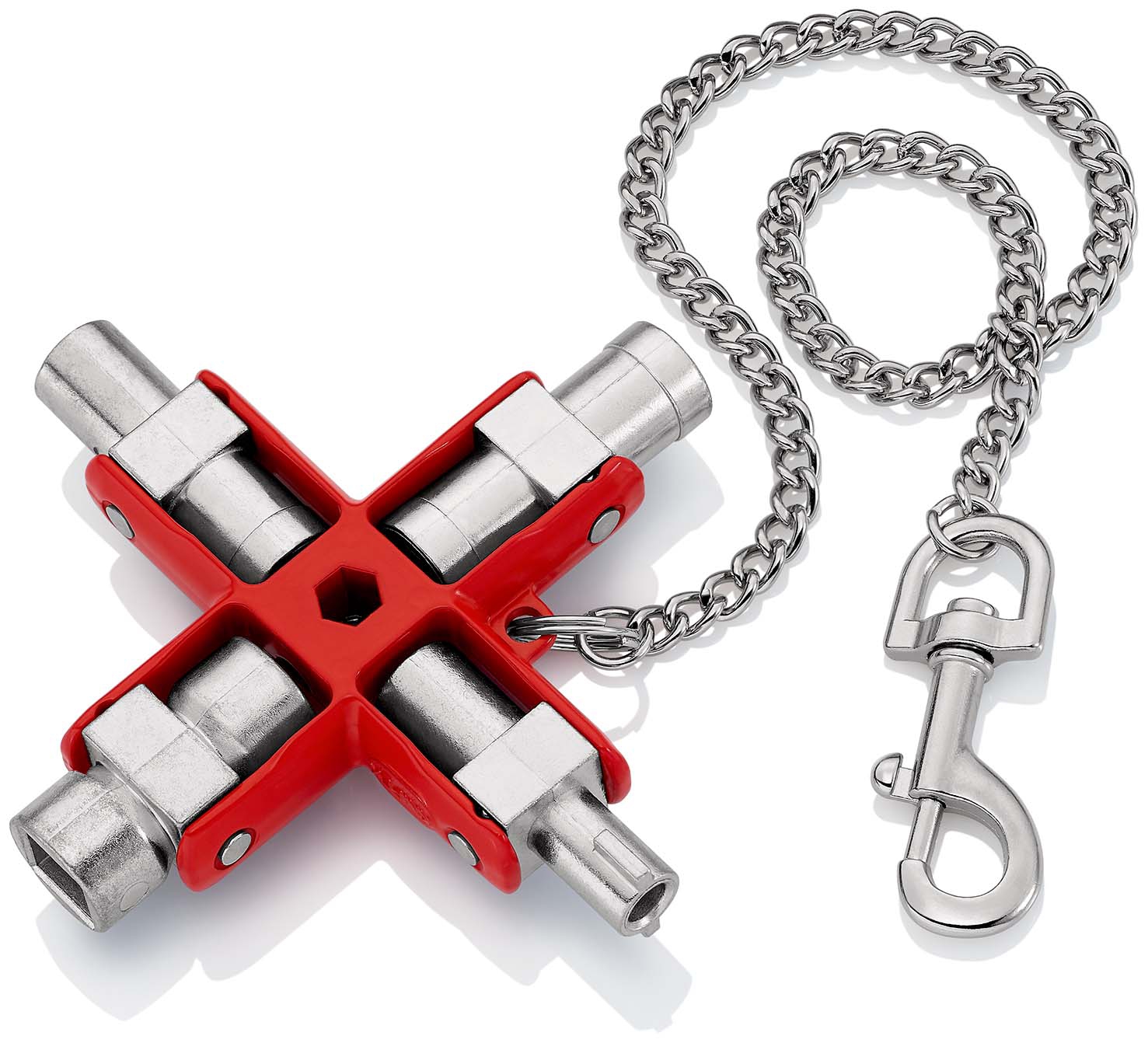 KNIPEX 00 11 06 Universal-Schlüssel für gängige Schränke und Absperrsysteme 90 mm (SB-Karte/Blister)