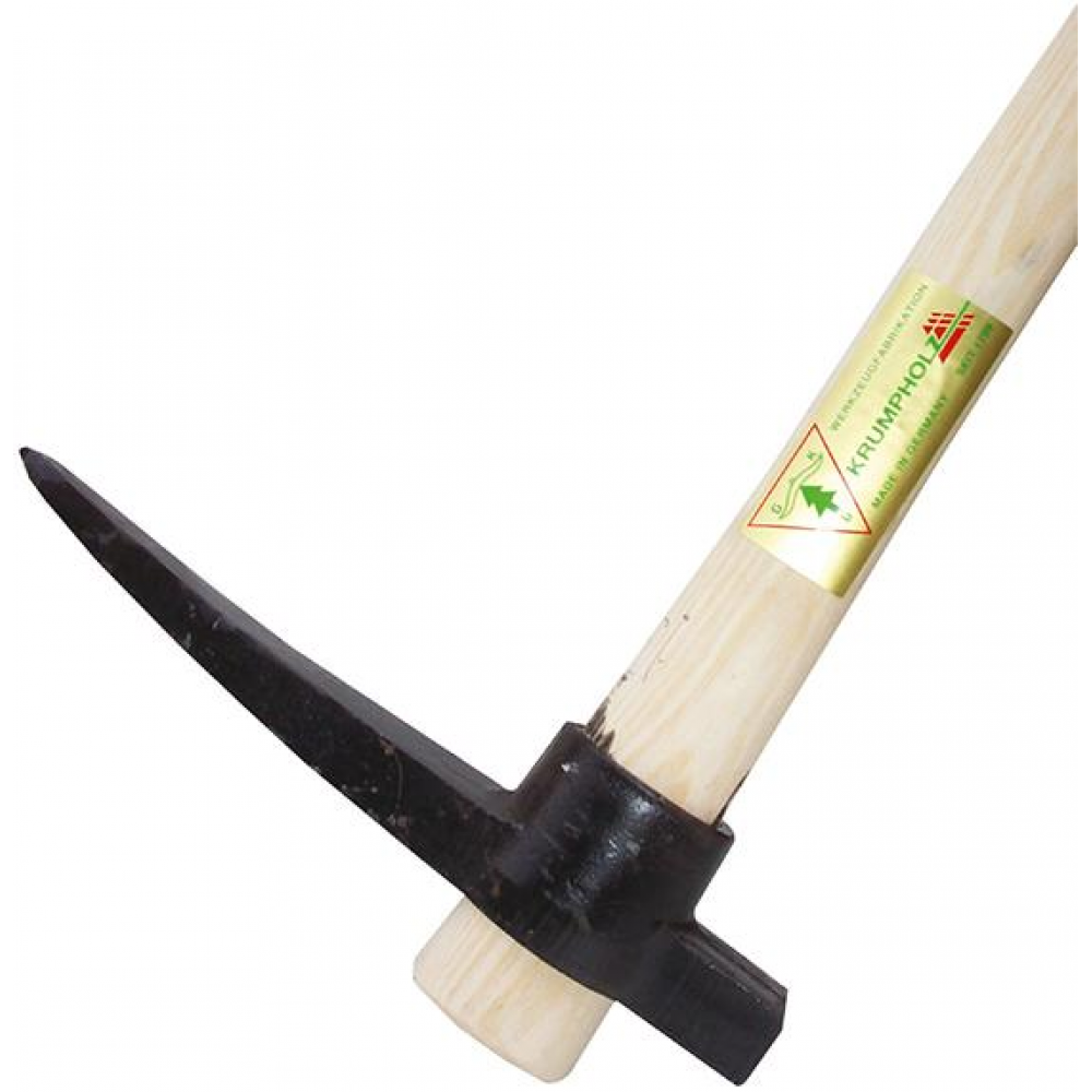 Spitzhacke 1,5 kg m. Stiel Made in Germany