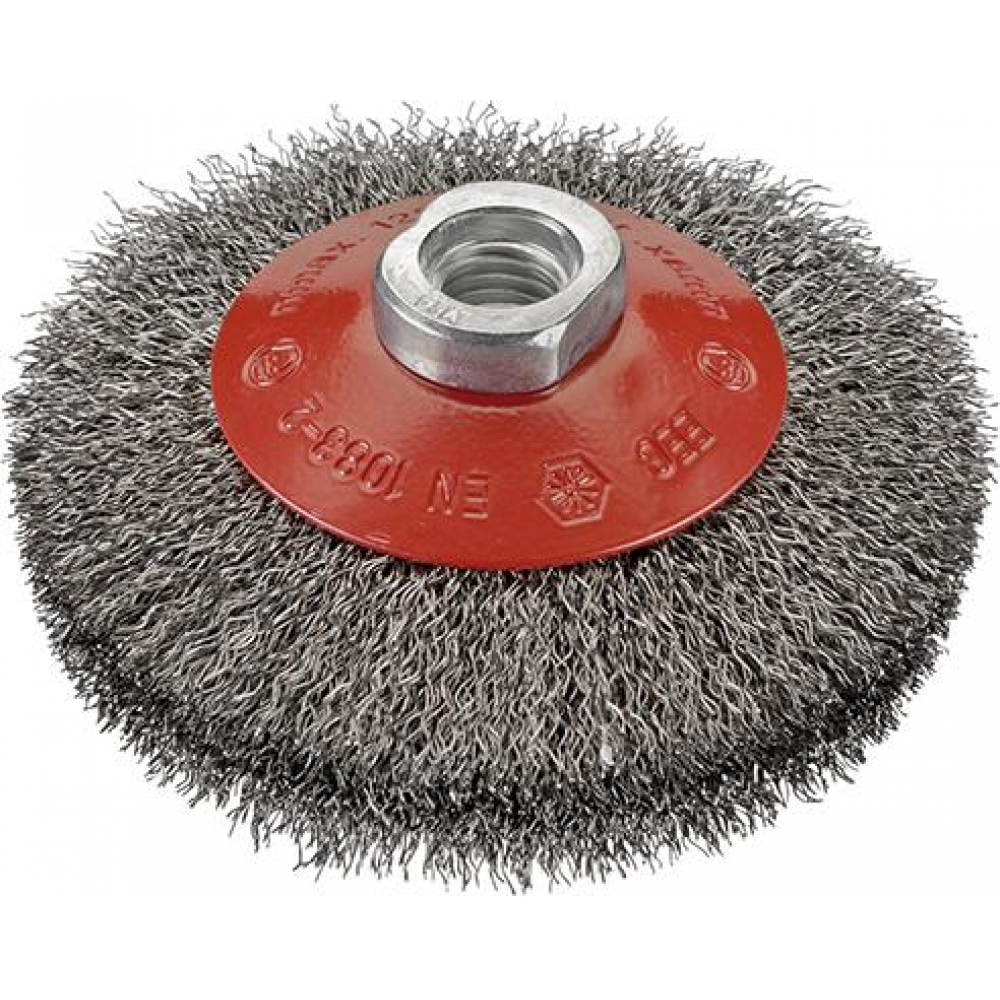 Kegelbürste Stahld. M14 100x0,30mm gewellt FORUM