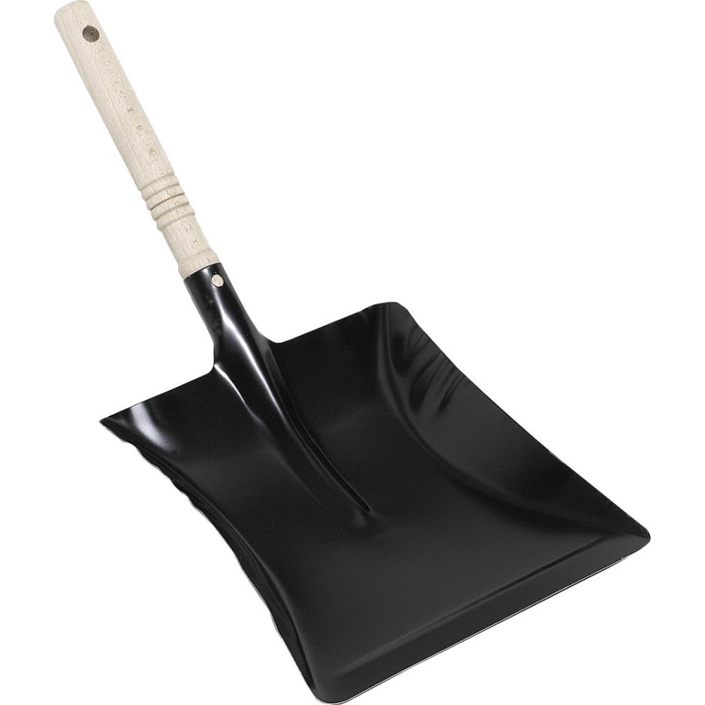 Metall-Kehrschaufel, schwarz Kehrschaufel Metall 22 cm breit