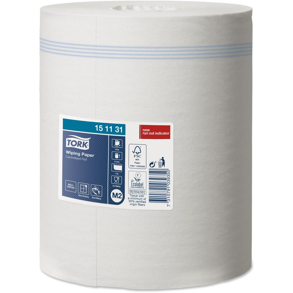 Papierwischtuch M2 415 Tork Advance Wisch- tuch hochweiß 1lag. 275m