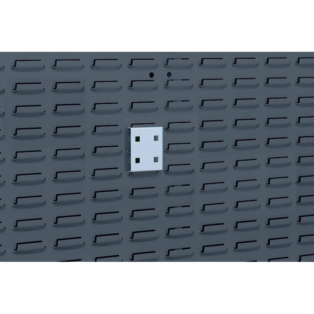 Adapter Gr. 1 B68x T15x H77 mm zur Aufnahme aller Lochplattenhaken