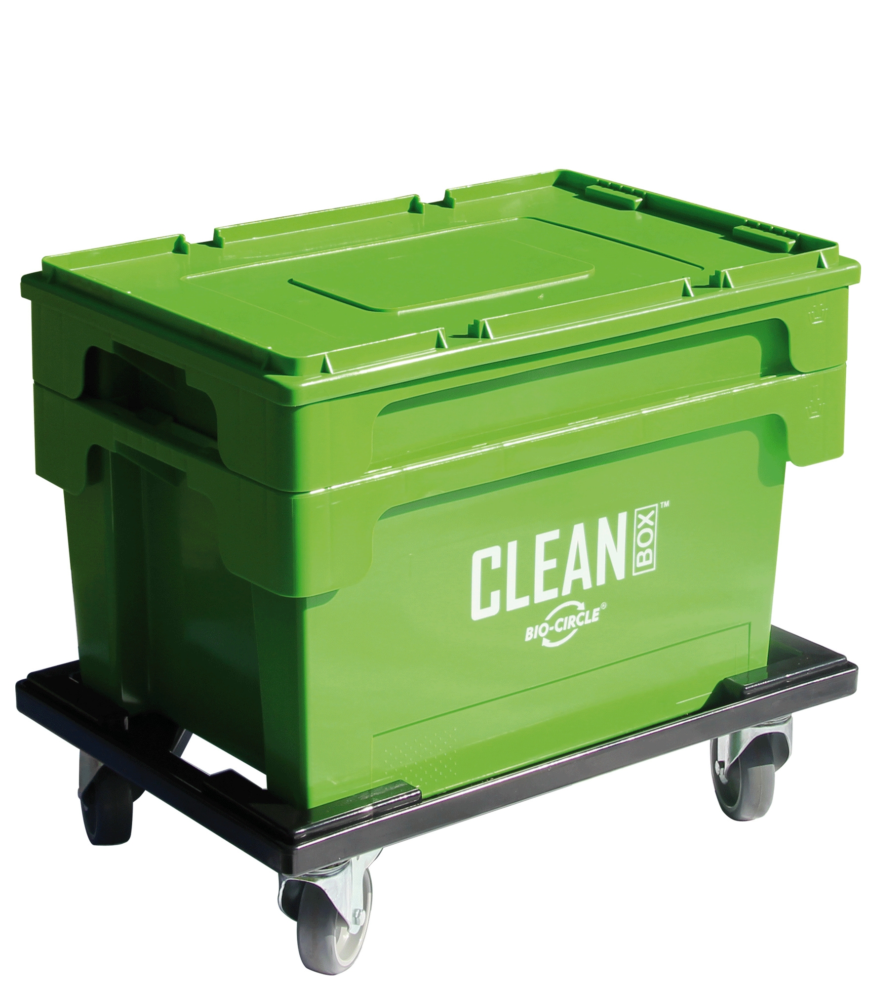 BIO-CIRCLE Reinigungsbox CLEAN BOX mit Deckel und Tauchkorb