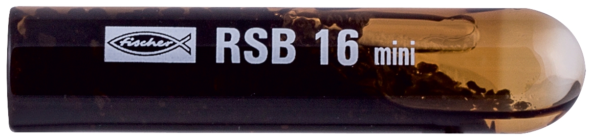 Fischer RSB 16 mini. Der Beton-Allrounder mit kleiner/größerer Verankerungstiefe für höchste Leistungsfähigkeit.