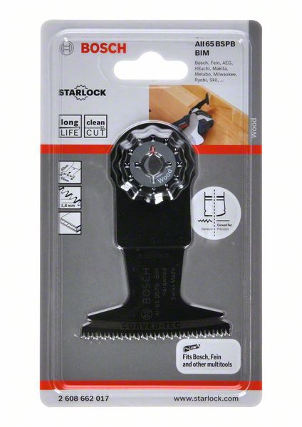 BiM-Tauchsägeblatt AII 65 BSPB BoschVE à 1 StückStarlock