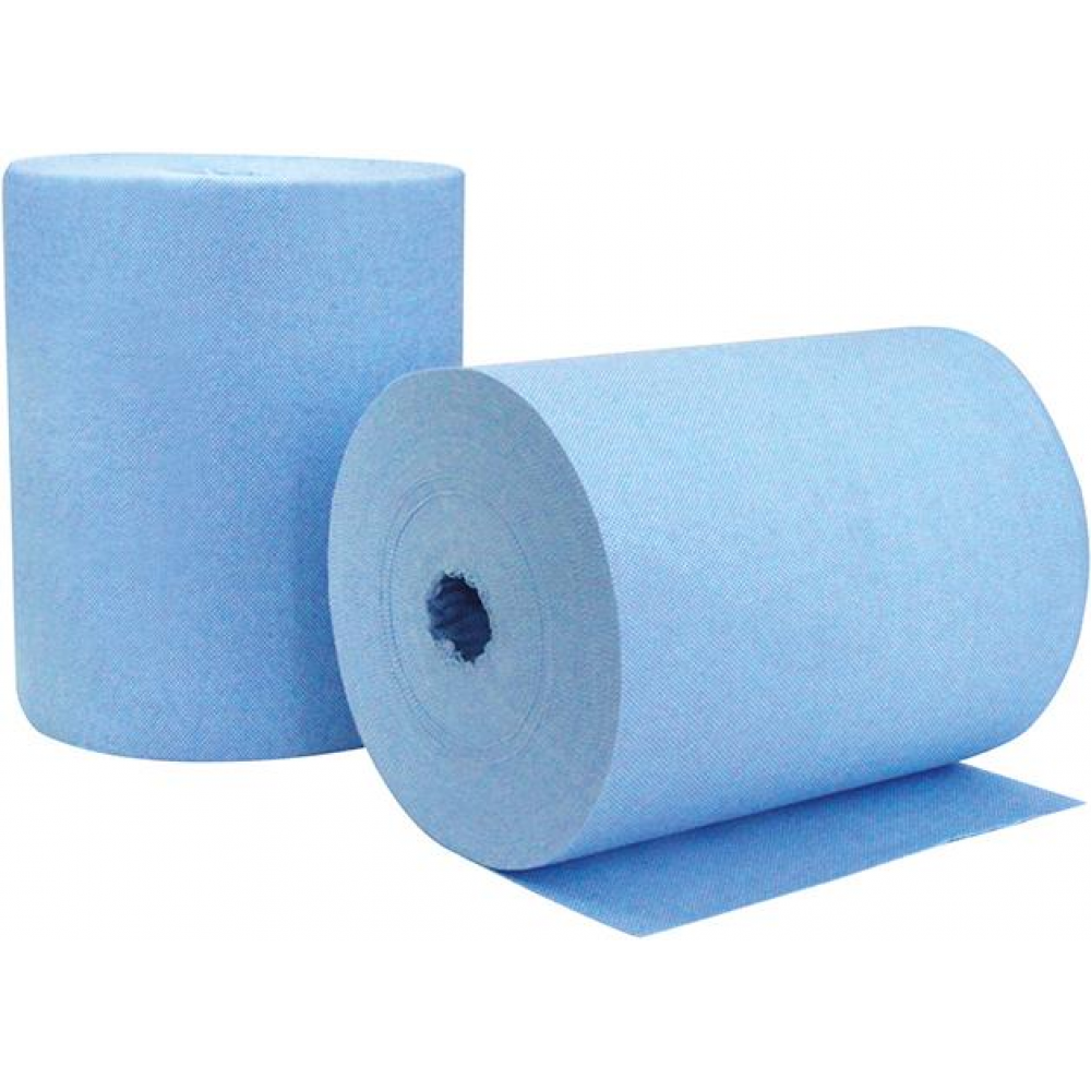 Wischtuch WORK WIPEX-WORK M-Rolle blau 24 x 38 cm