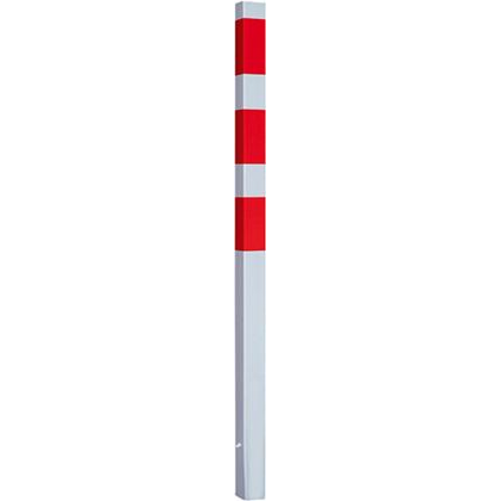 Absperrpfosten, 70 x mm, zum Einbetonieren 70x70 r/w ortsfest 1400