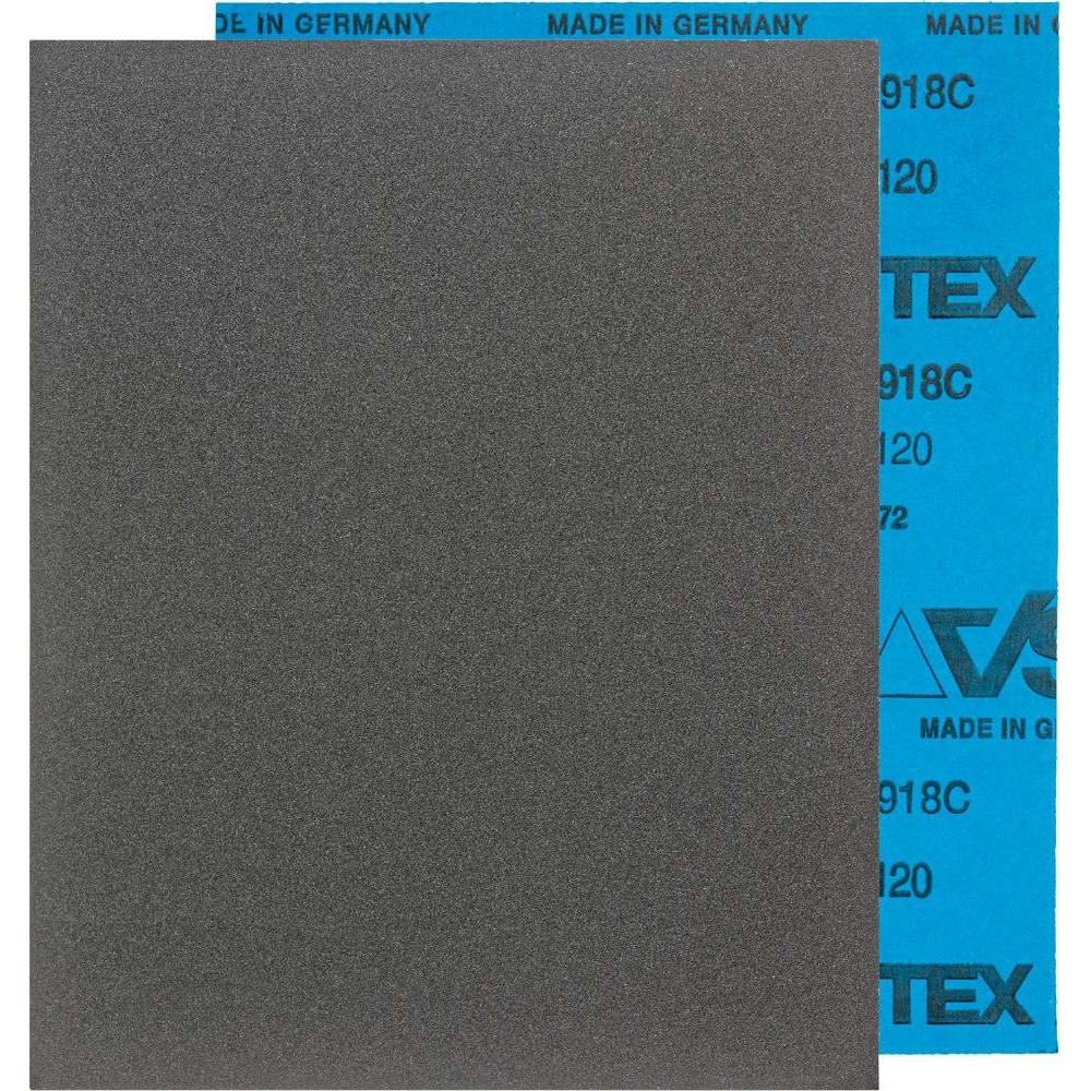 Schleifpapier CP918 wasserfest 230x280mm K120 VSM