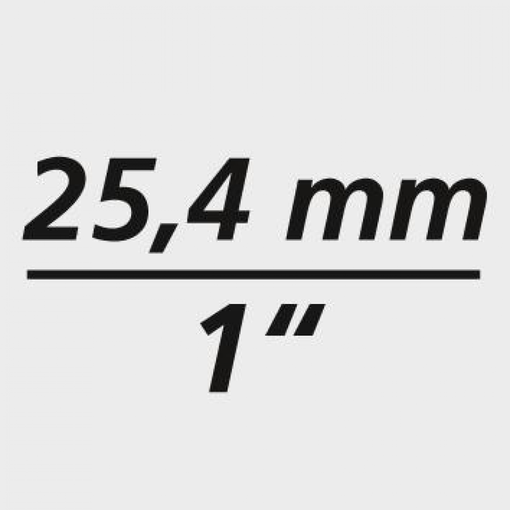 Kraft-Steckschlüssel-Einsatz 1", lang Kraft- Steckschlüsseleinsatz 41mm." ASW