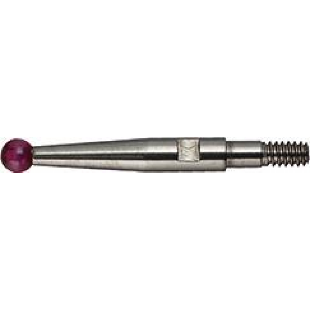 Messeinsatz mit Rubinkugel D2x12mm KÄFER