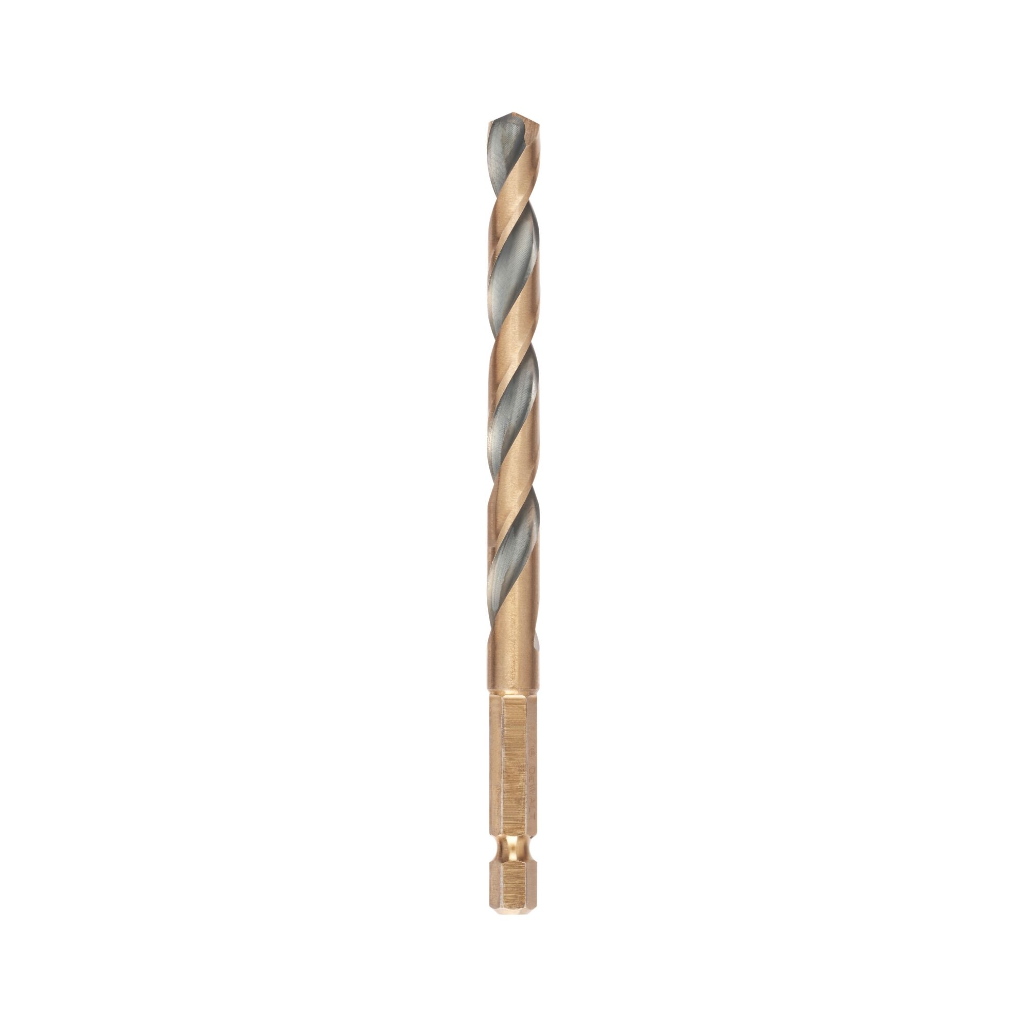 Dewalt DT20612-QZ,  Metallbohrer HSS-G, 8 mm, Sechskant, Black&Gold HSS-G Metallbohrer, 8mm, Länge 79x117mm, Sechskantschaft, schlagfest