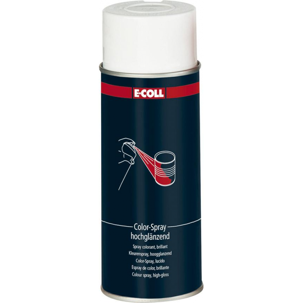 Color-Spray, hochglänzend hochglänzend400ml reinweiss E-COLL