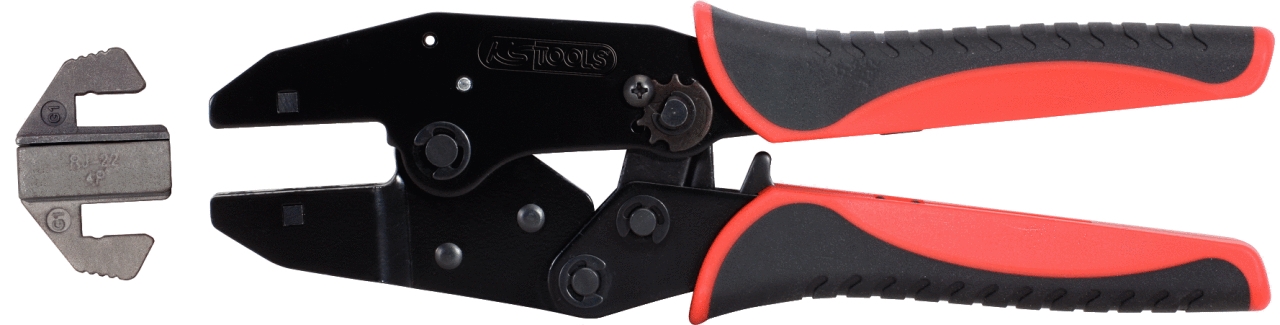 KSTOOLS Crimpzange für Westernstecker, RJ22