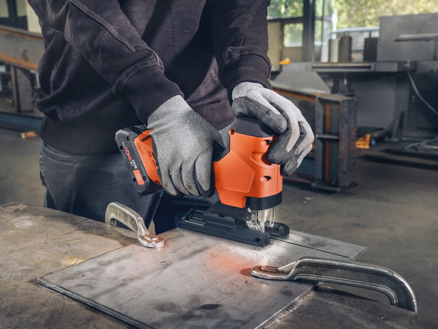 FEIN Akku-Stichsäge für Metall und Holz 26 mm Hub F-IRON Jig 26 AS 71360561000