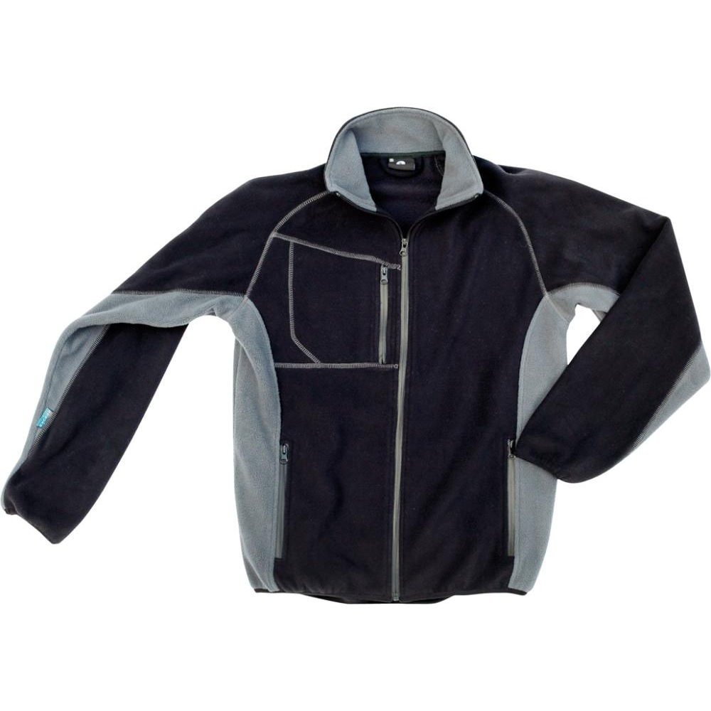 Fleece-Jacke CHAMP Fleecejacke Gr.XL, grau, /Excess