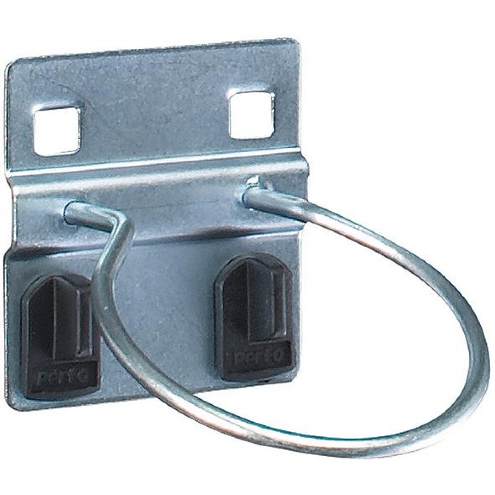 Rundhalter, mit breiter Grundplatte D 60 mm für Lochplatten