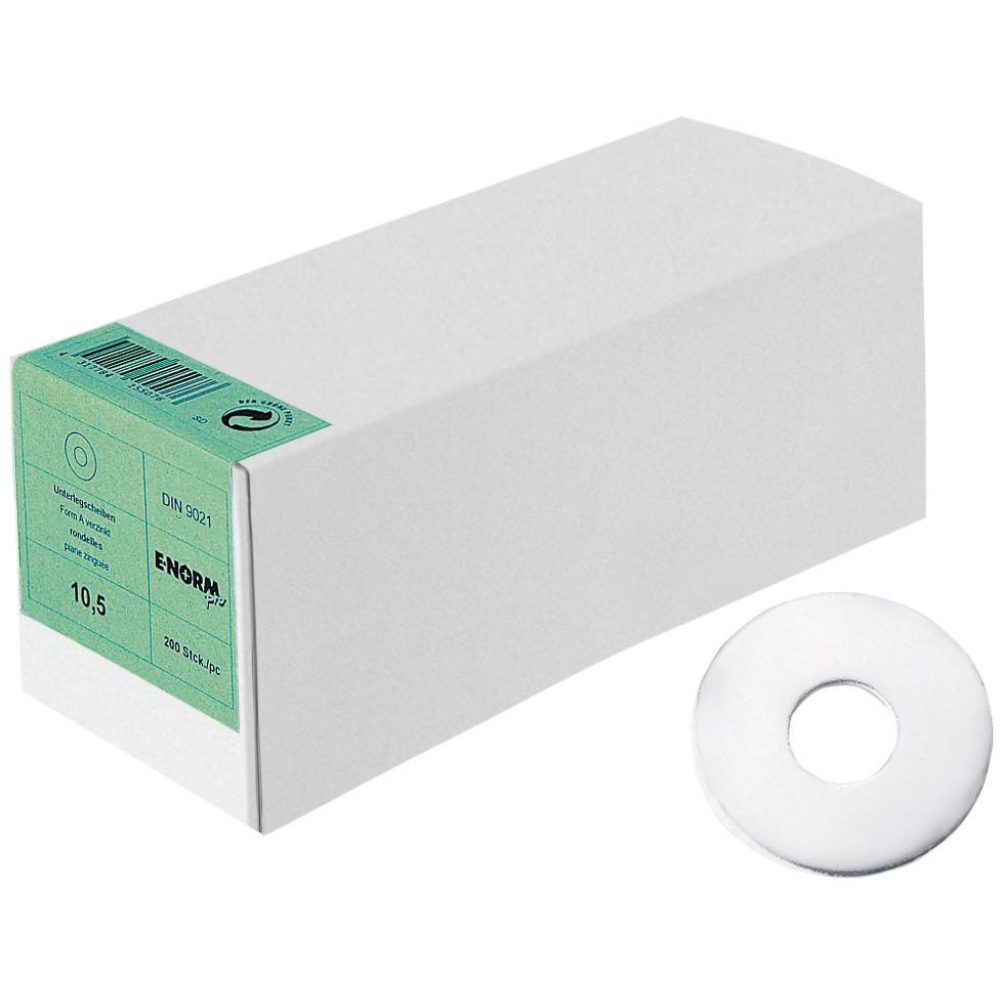 U-Scheibe 13 DIN 9021 Edelstahl A2 E-NORMpro HP