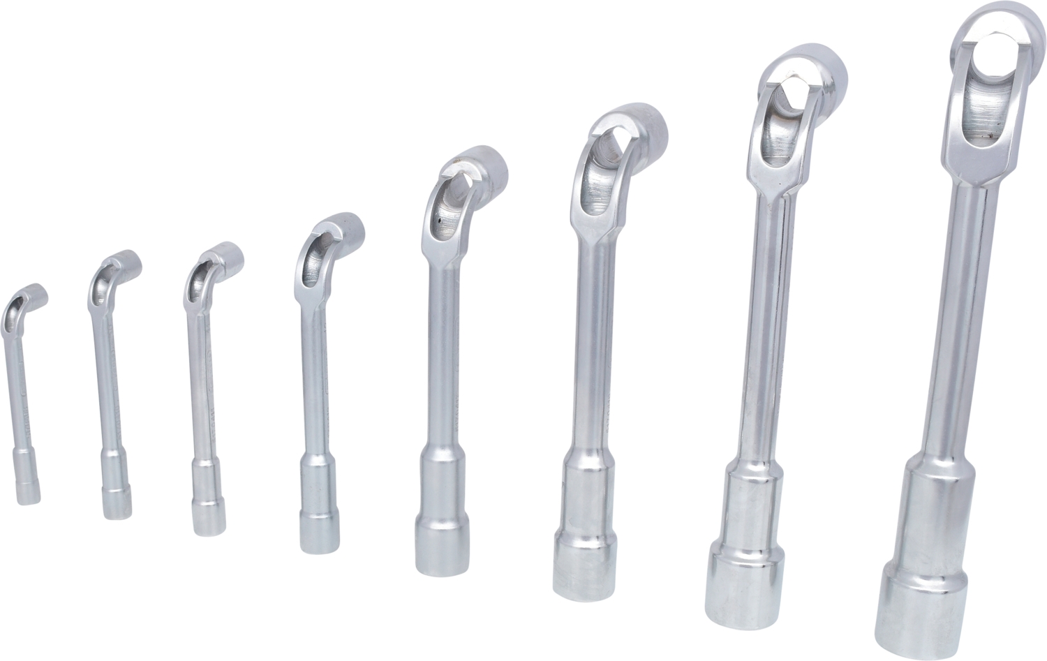 KSTOOLS ULTIMATEplus Doppel-Steckschlüssel-Satz, gekröpft, 8-tlg