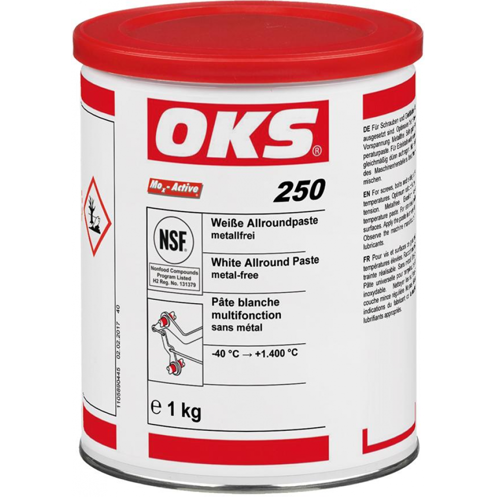 OKS 250 Weiße Allround-Paste, metallfrei Allroundpaste 1 kg
