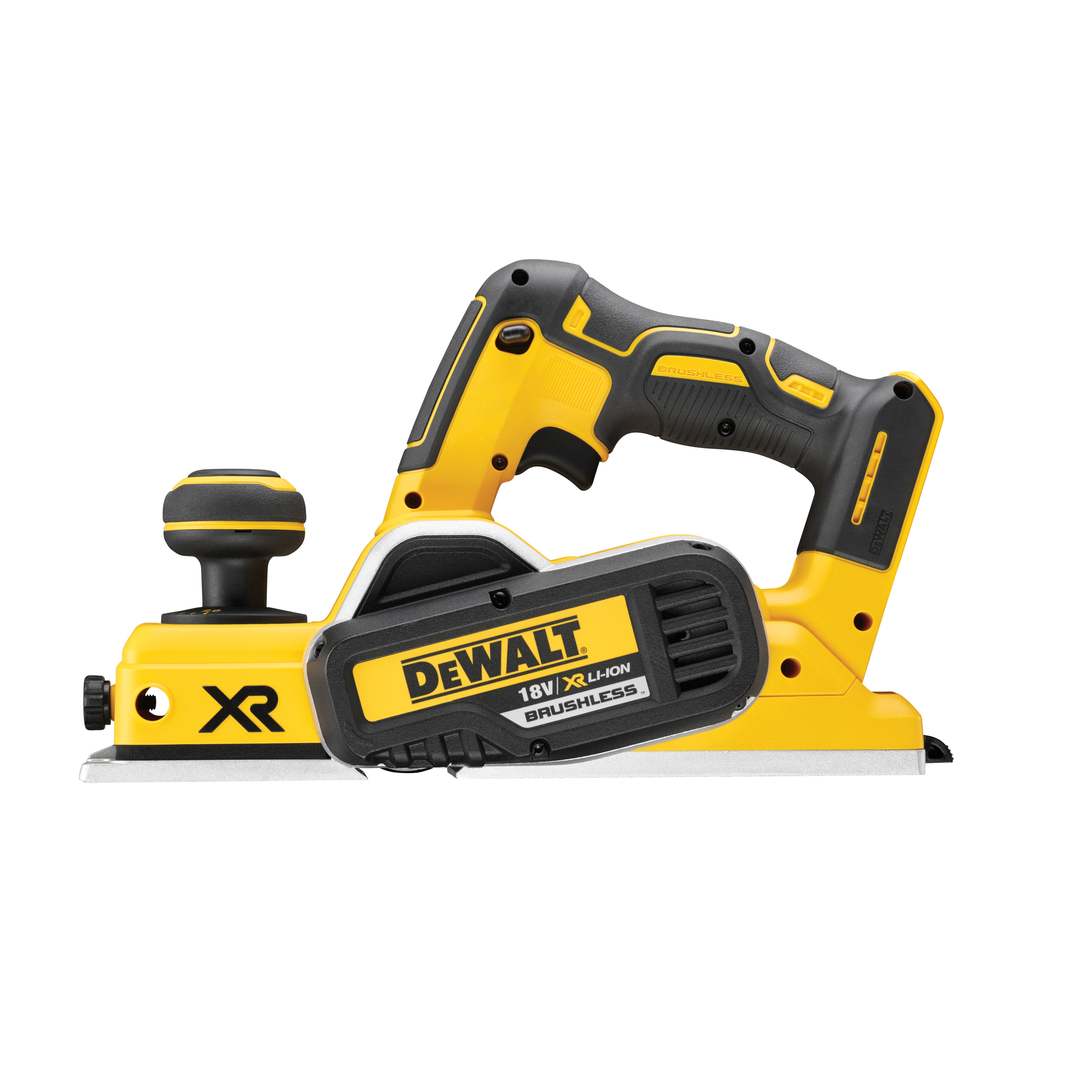 Dewalt DCP580NT-XJ,  Akku-Hobel 82mm, 18V (Basisv.), 18,0 Volt Akku-Hobel 82mm (bürstenlos) - für Akku Plus