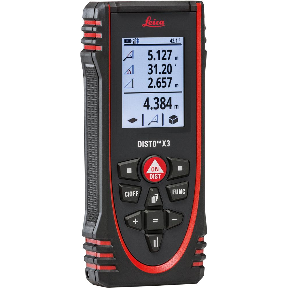 Laser-Entfernungsmesser Leica DISTO X3 Handlasermeter X3-1"