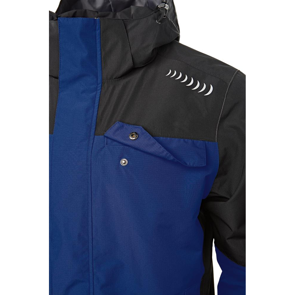 Regenjacke Gr. S kornblau/schwarz Fortis Elements