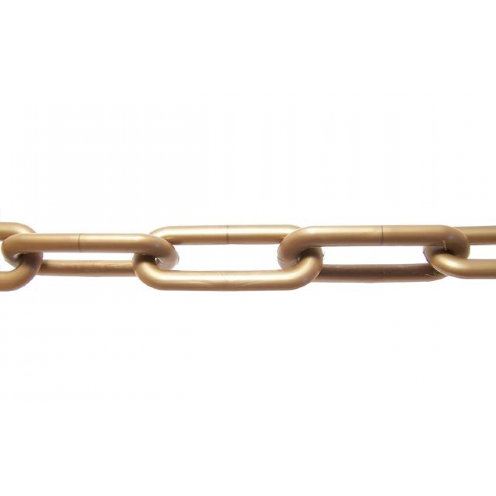 Kunststoffkette Polyethylen 10,0 mm rund kupferfarben PÖSAMO 10 m (250x200)